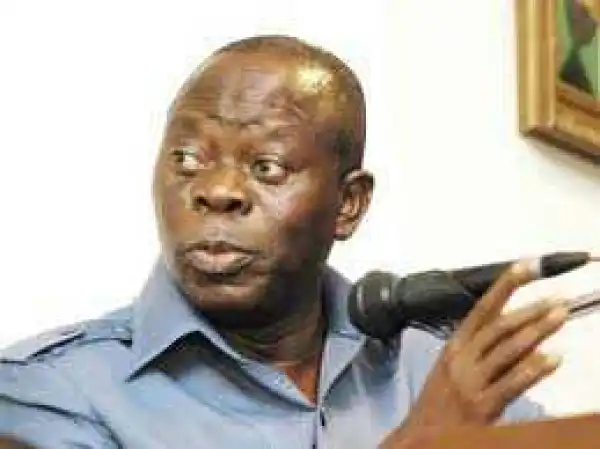 "PDP Plotting To Import Thugs For Edo Elections" — Oshiomhole